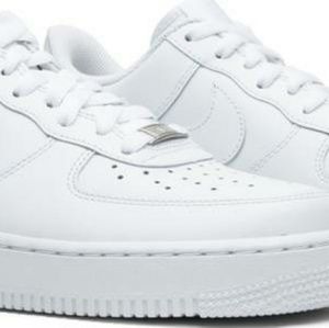Nike Air Force 1's All White Everything